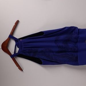 Open back sleeveless blouse